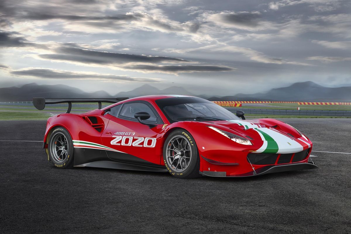 Ferrari 488 GT3 EVO 2020 for international GT unveiled