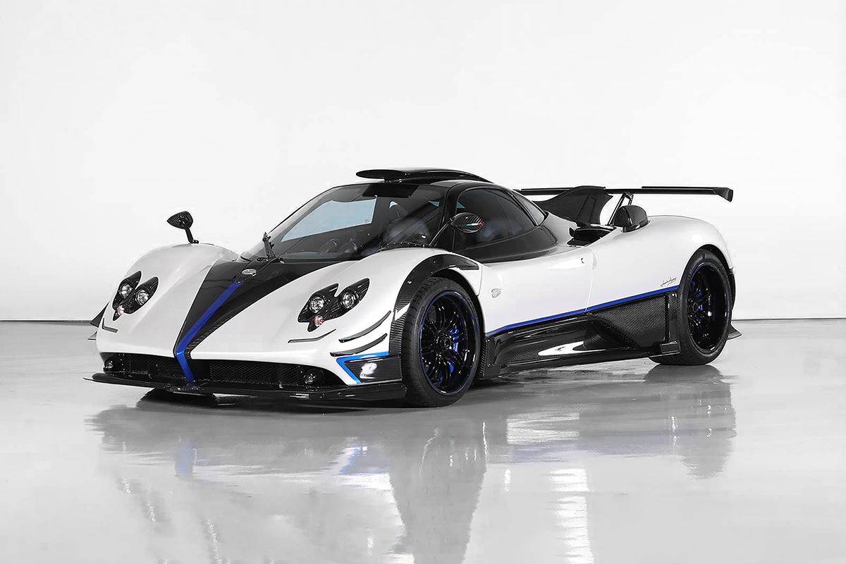Pagani Zonda on offer at Silverstone's first Middle East auction