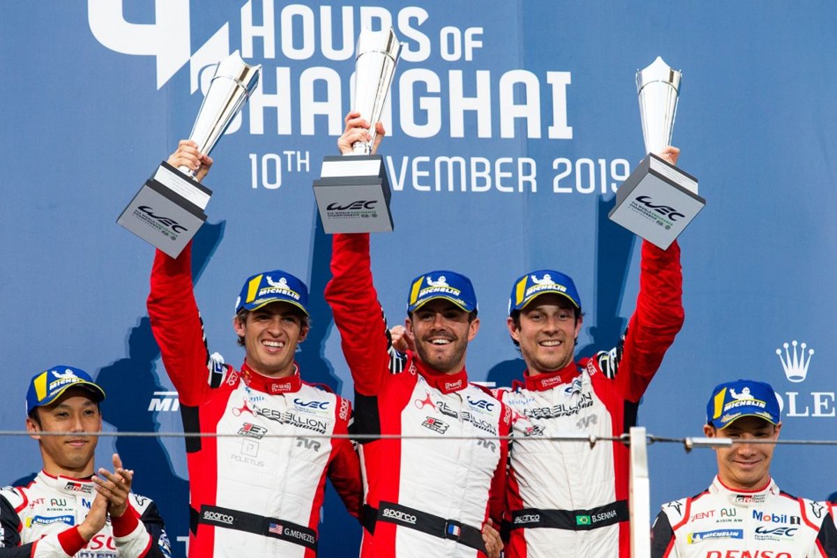 Rebellion Racing R13-Gibson takes Shanghai WEC victory