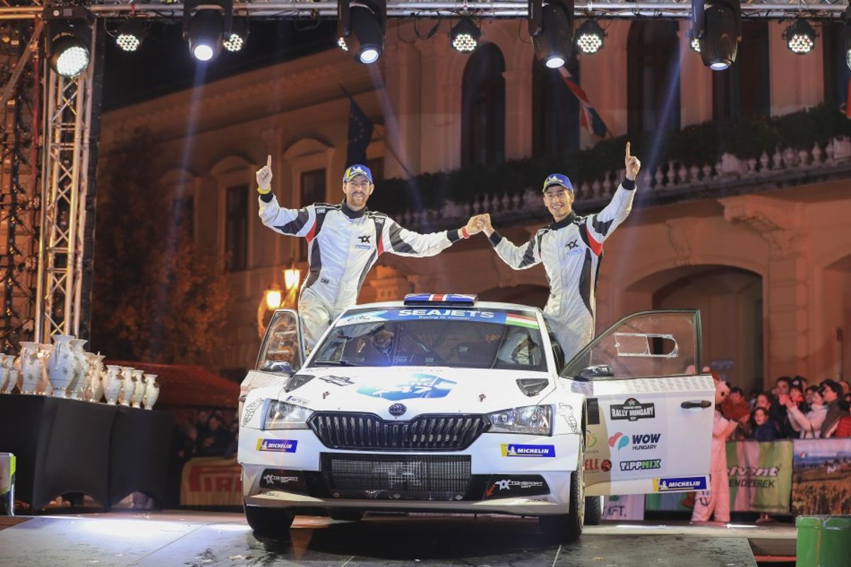 Ingram seals ERC title on Rally Hungary final stage decider