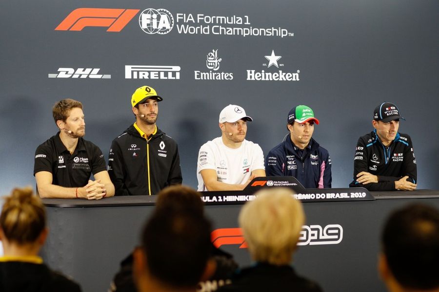 Brazilian GP Drivers' Conference