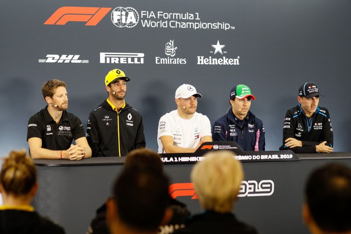 Brazilian GP Drivers' Conference