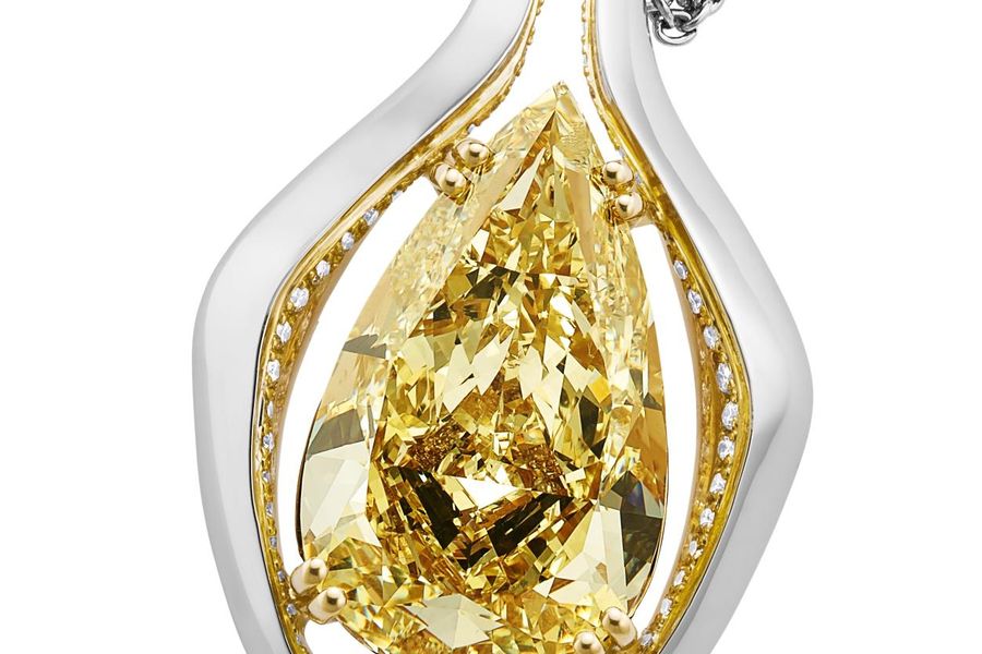 Bentley celebrates centenary with unique diamond style pendant