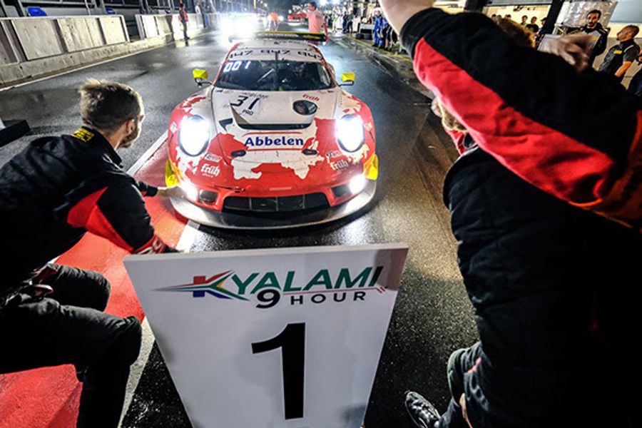 Porsche and Olsen win Kyalami 9 Hour to seal Int. GT Challenge championships