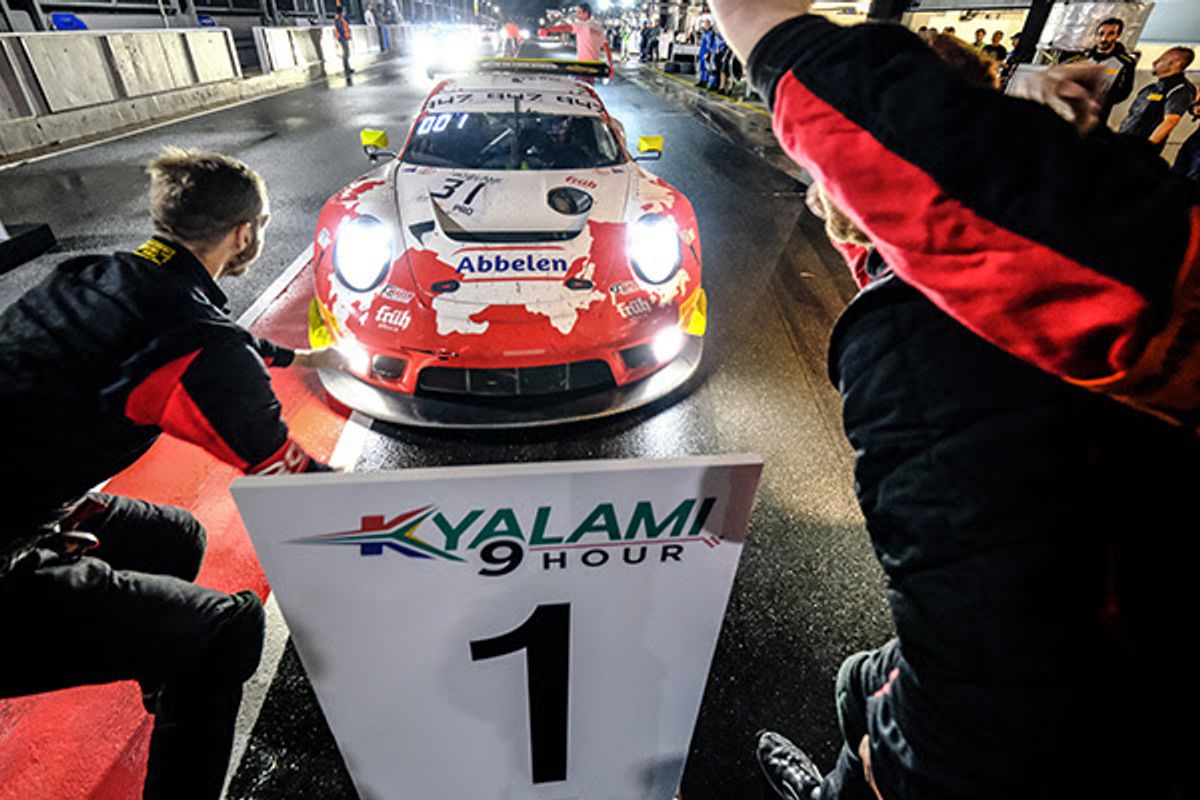 Porsche and Olsen win Kyalami 9 Hour to seal Int. GT Challenge championships