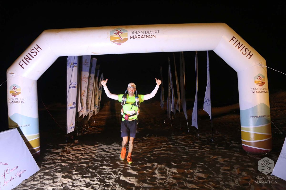 Rachid Almurabity wins Oman Desert Marathon