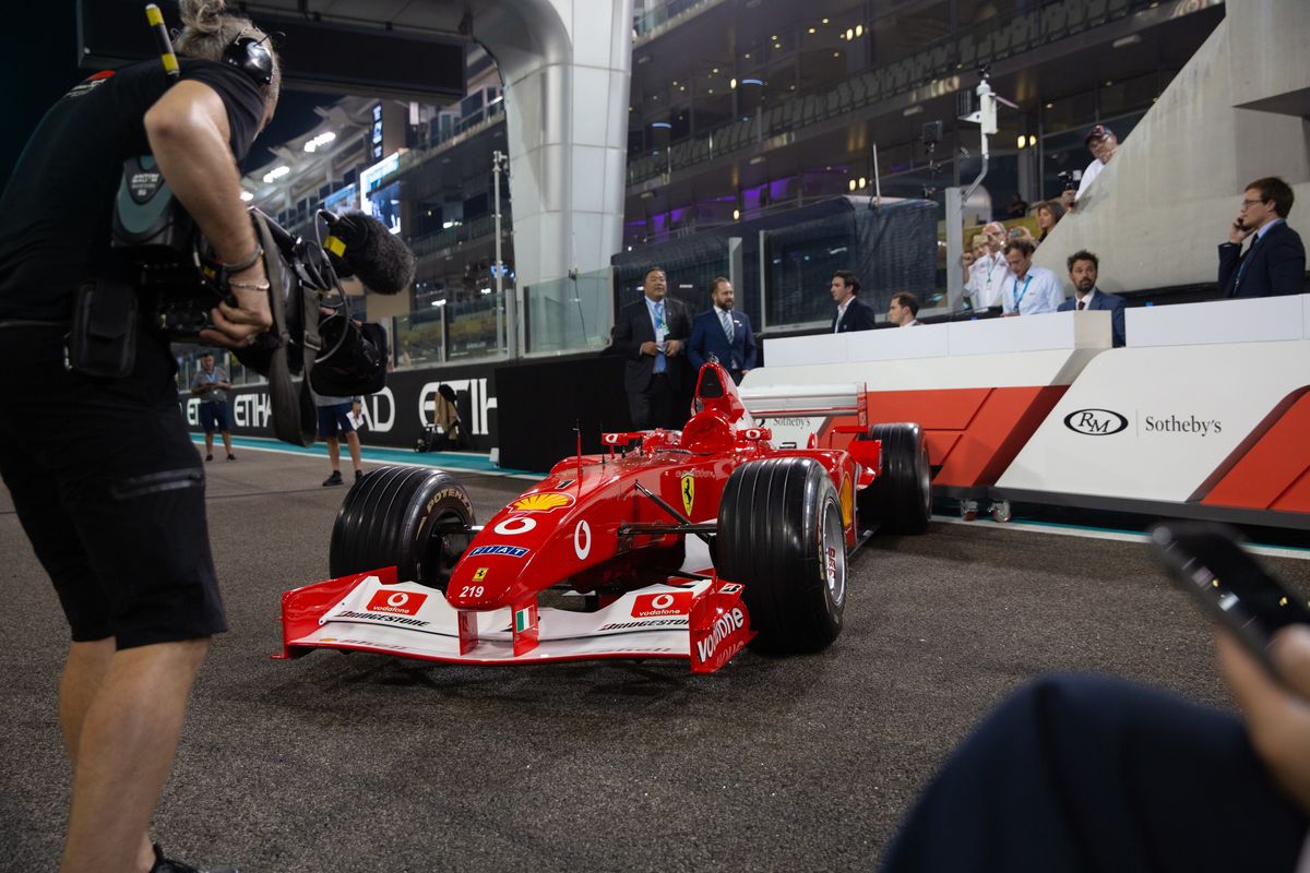 $31.3 million auction success for RM Sotheby's at Abu Dhabi GP