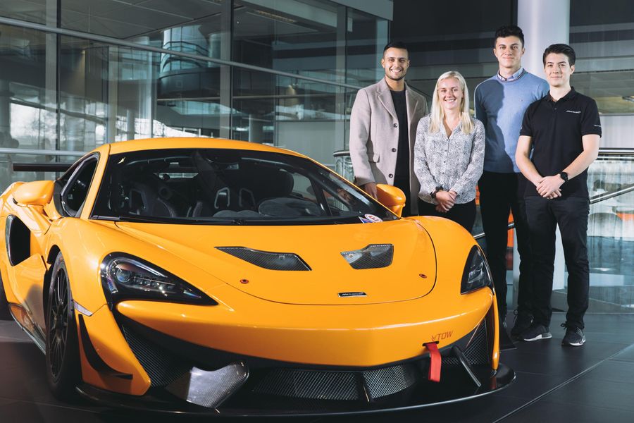 McLaren Automotive young driver programme 2020