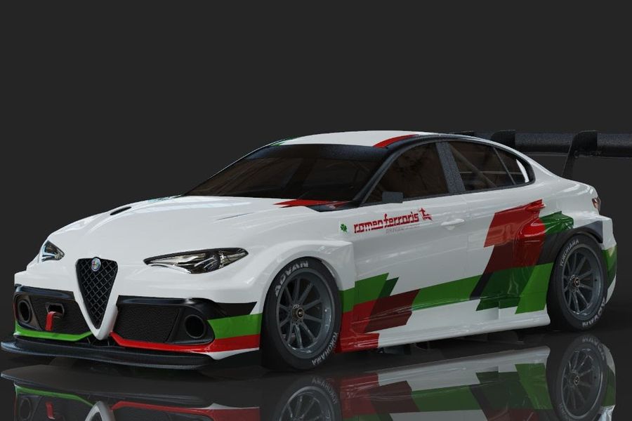 Romeo Ferraris launch Alfa Romeo Giulia ETCR project