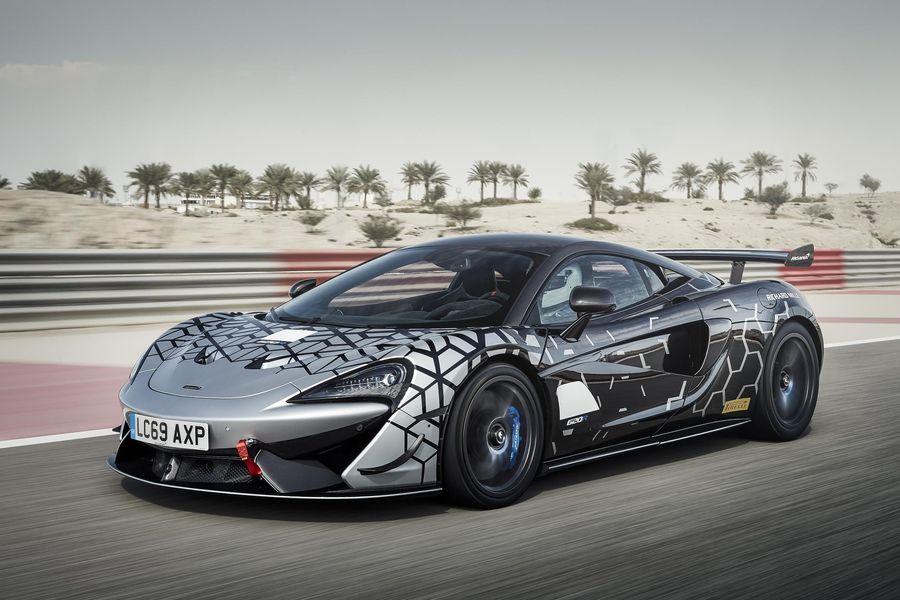 Maclaren 620R road legal version of the GT4 race car available from February