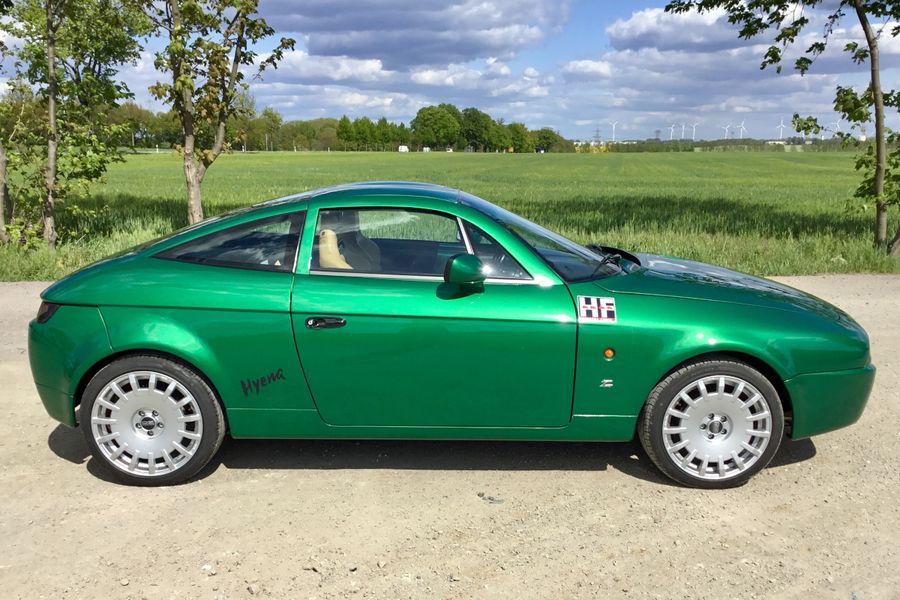 Rare homologation Lancia Hyena Zagato offered for sale at Race Retro