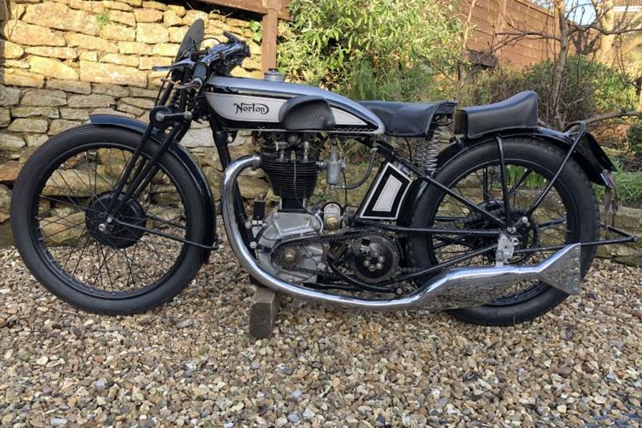 1930 Norton CS1 at H&H Classics National Motorcycle Museum auction