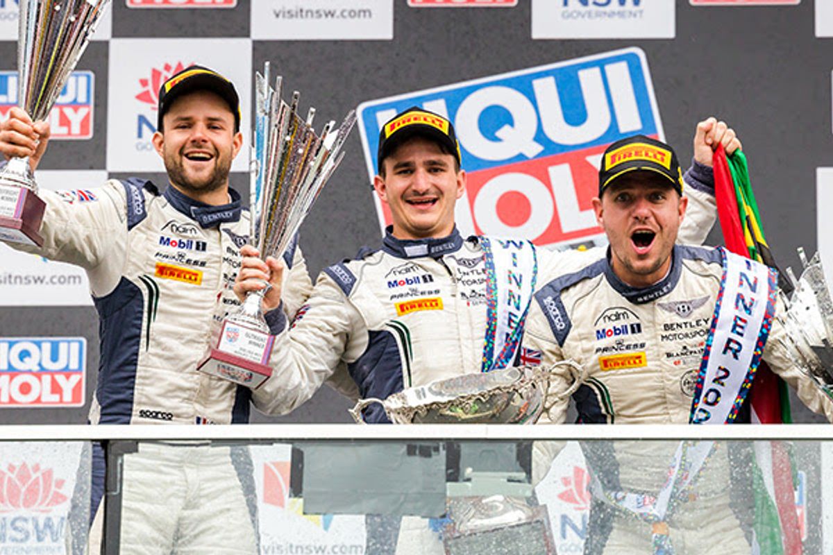 Bentley's Gounon, Pepper and Soulet win Bathurst 12hr