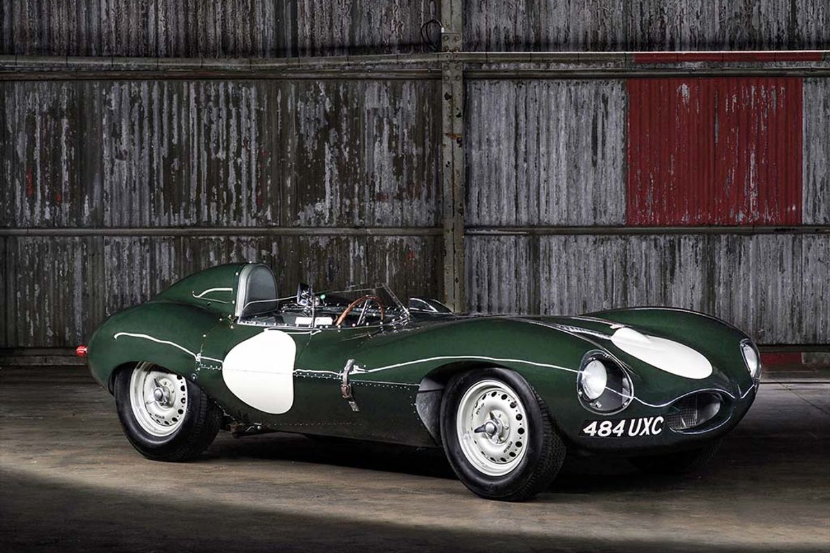 1955 Jaguar D-Type at RM Sotheby's Paris auction