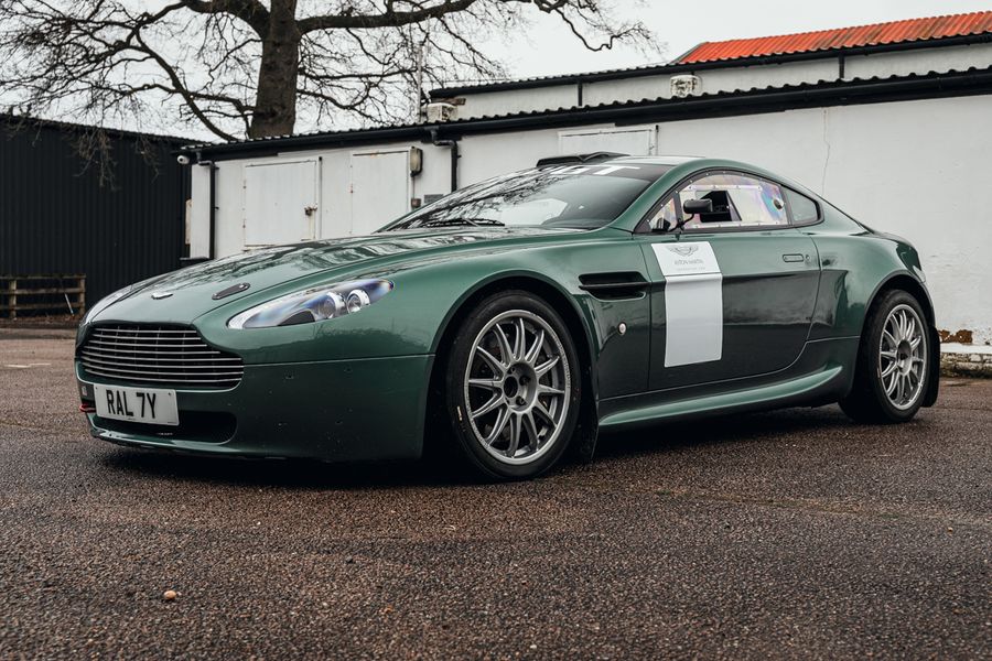 2 of 4 Aston Martin Vantage Rally GT cars built by Prodrive on offer