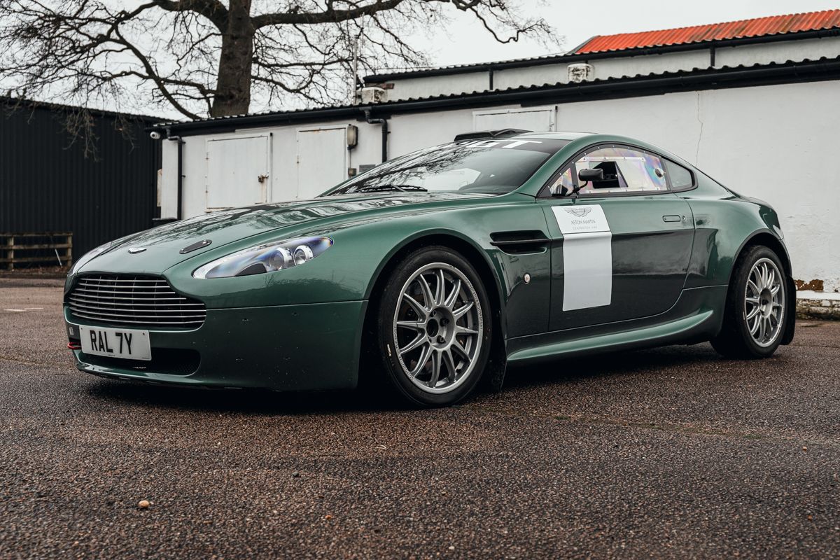 2 of 4 Aston Martin Vantage Rally GT cars built by Prodrive on offer