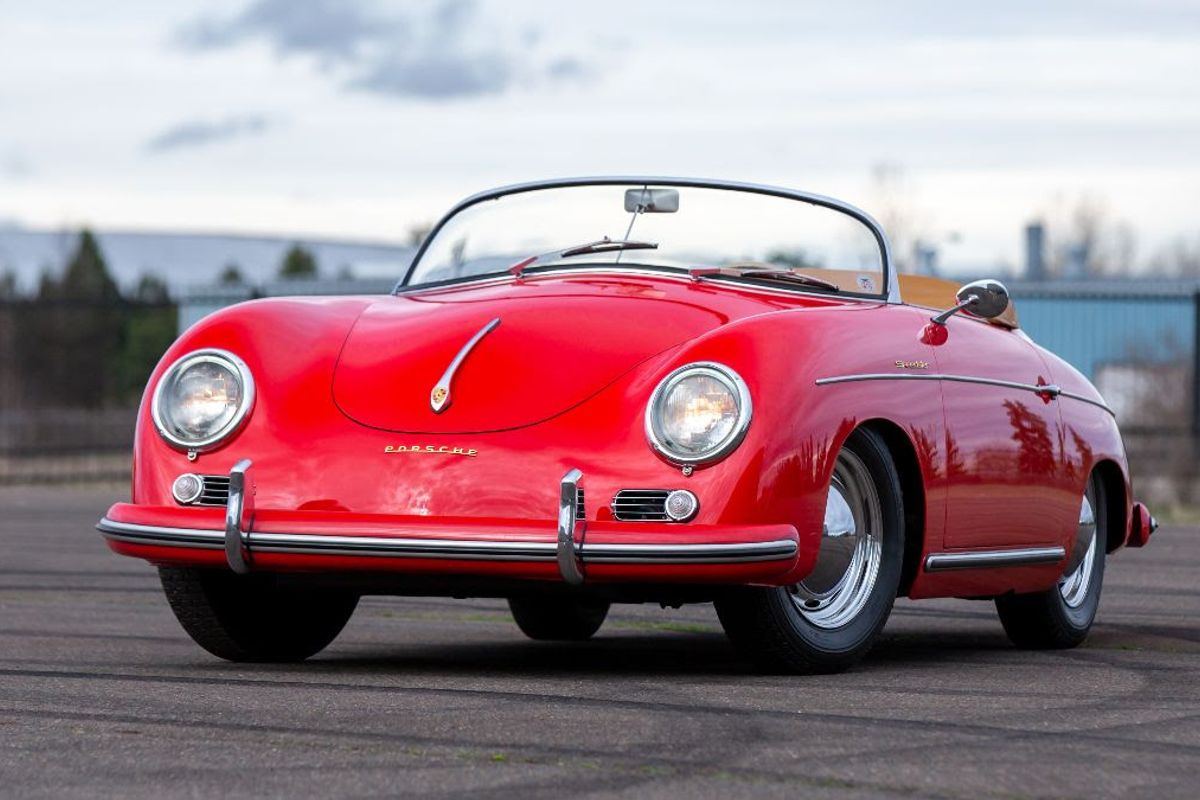 1955 Porsche 356 Pre-A Speedster at Mecum's Glendale auction