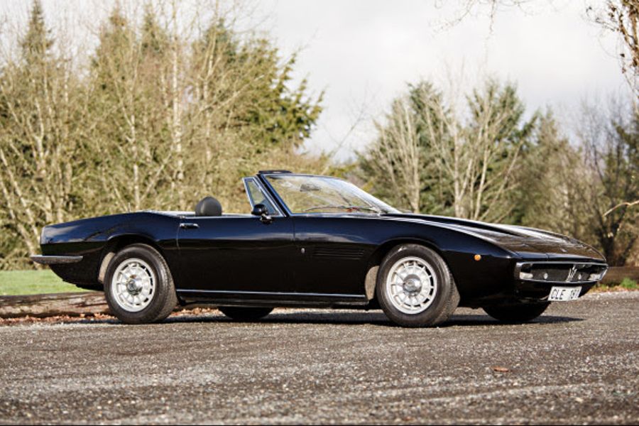 Rare 1972 Maserati Ghibli 4.9 SS Spider at Amelia Island