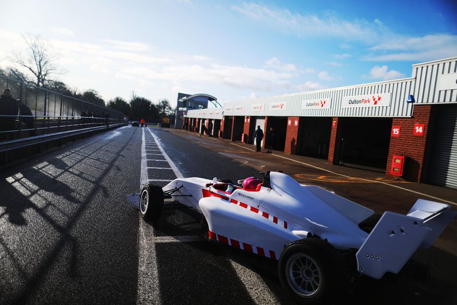 Piers Prior with Lanan Racing for BRDC British F3 campaign