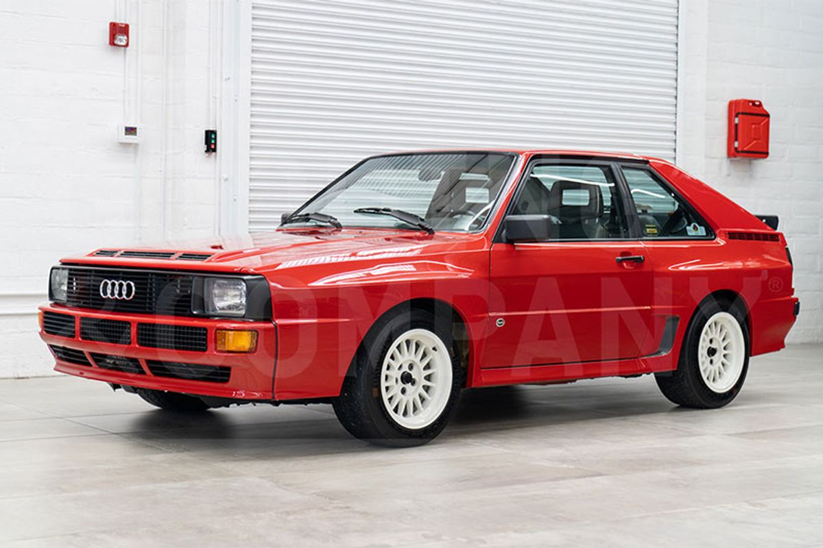 1986 Audi Sport Quattro: available lots from Goodings Amelia Island Auction