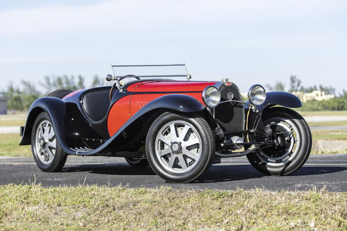 Bugatti Type 55 Roadster sold for £5.5m at Bonhams Amelia Island, results
