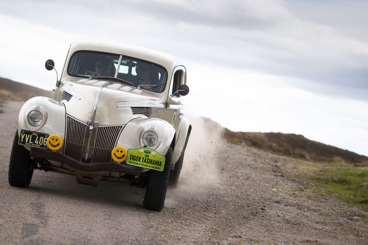 And now some good news: Tiger Tasmania Rally, Australia, this Nov