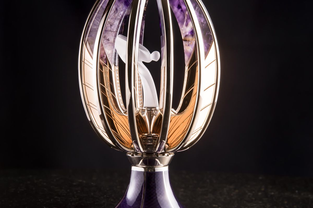 Rolls-Royce Spirit of Ecstasy Fabergé Egg