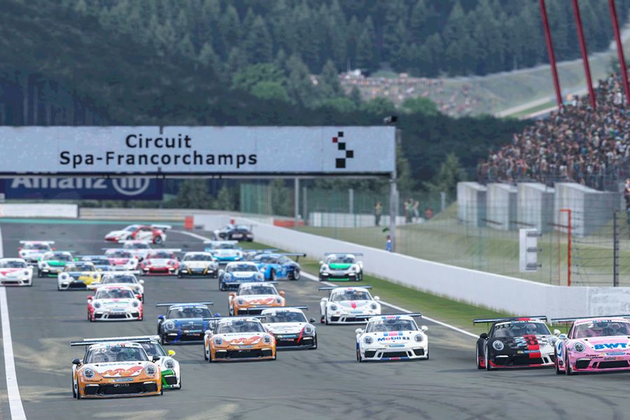 Nail-biting Porsche Mobil 1 Supercup Virtual title fight