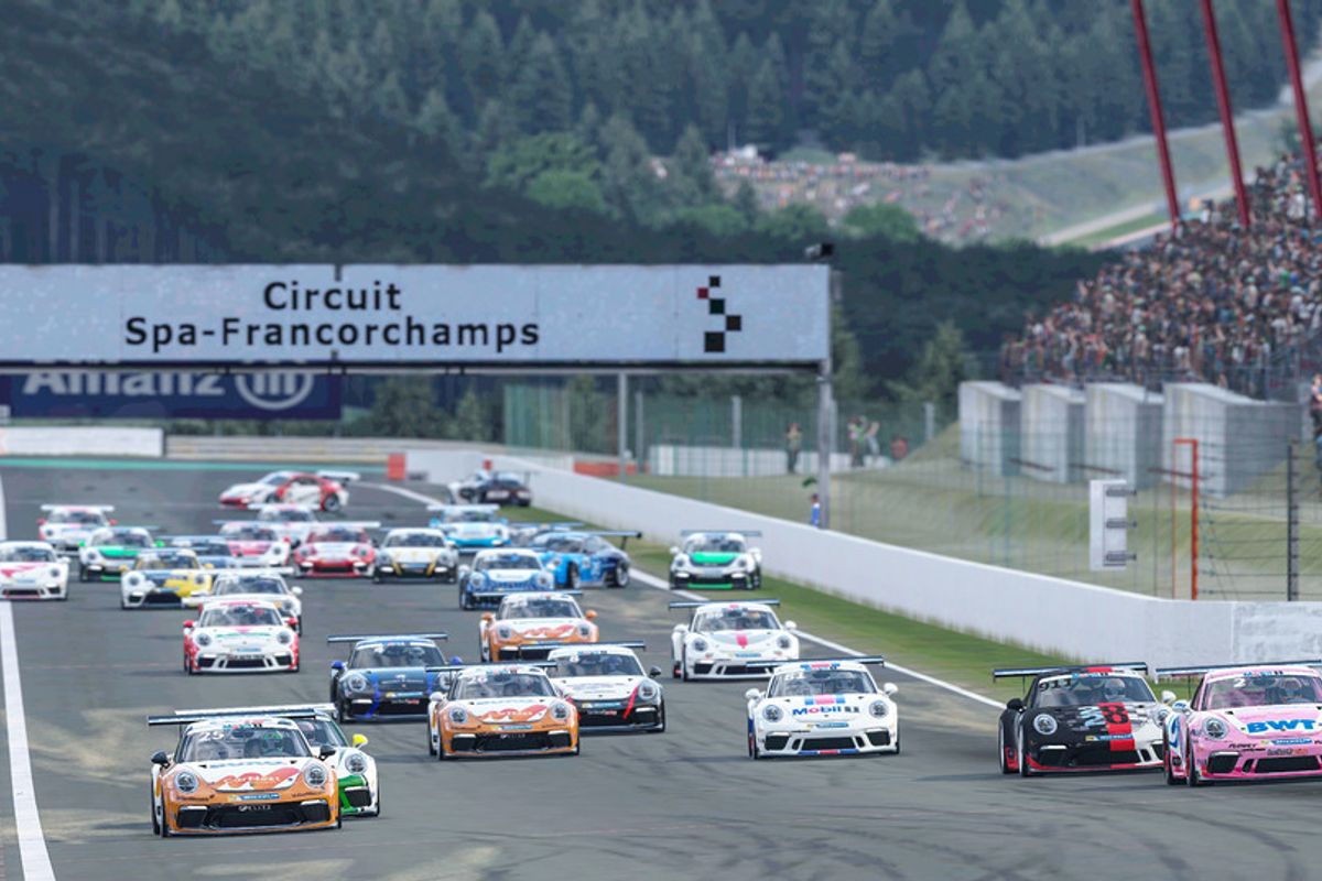 Nail-biting Porsche Mobil 1 Supercup Virtual title fight