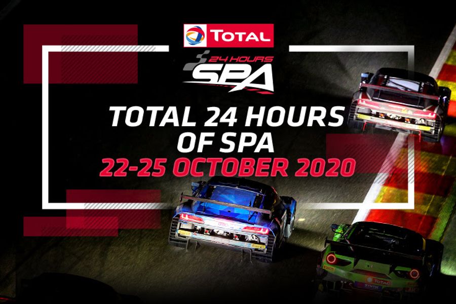 24 Hours of Spa set for autumn edition on 22-25 October 