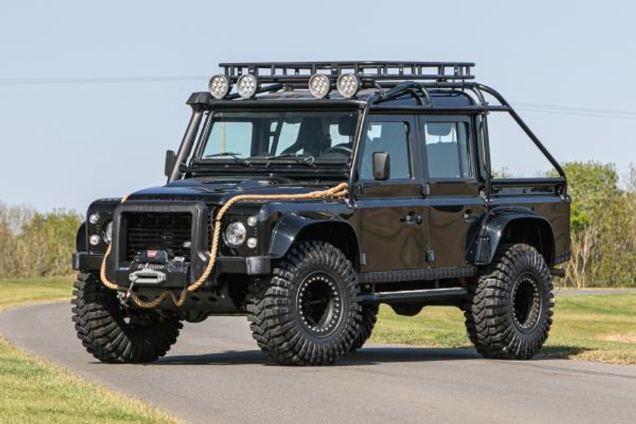 1 of 10 Land Rover Defenders used in the Bond film Spectre on offer