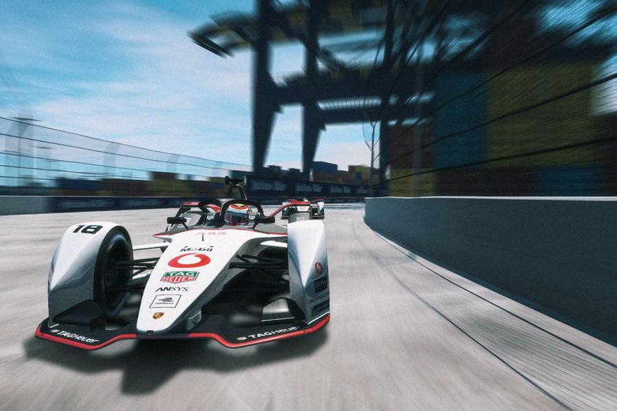 Neel Jani scores first points for Porsche Formula E Team