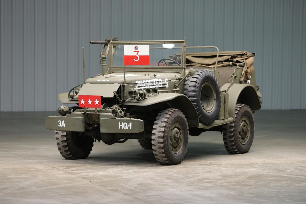 General Patton's Command Car on offer at USAmericana Festival Auction