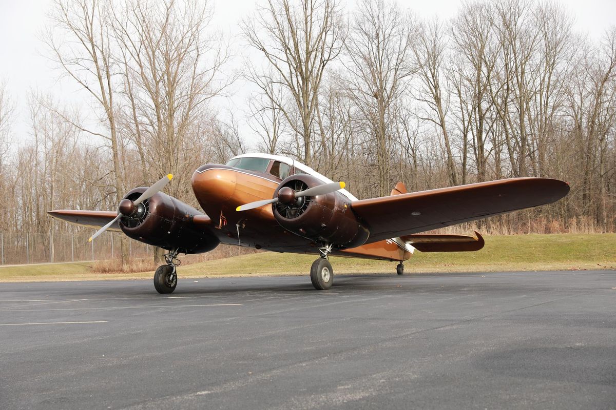1944 Cessna UC-78 warbird on offer at Worldwide Auctioneers