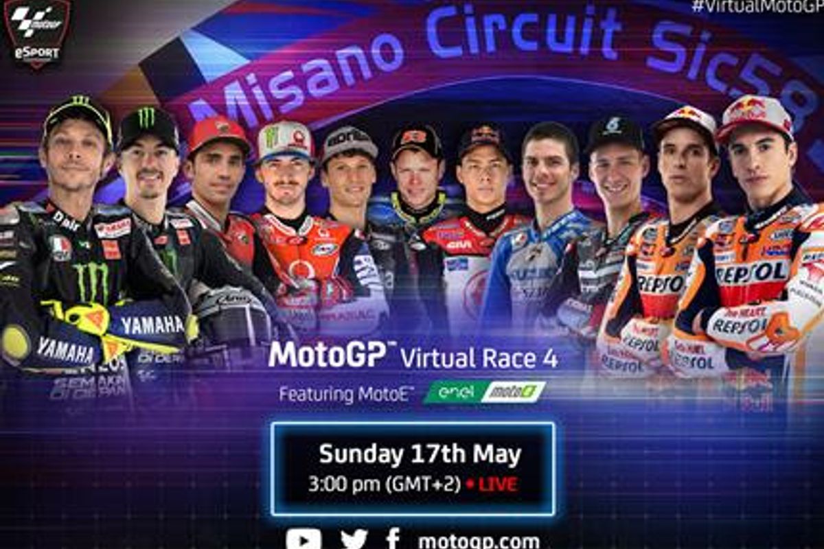 Virtual MotoGP continues this weekend at the Misan