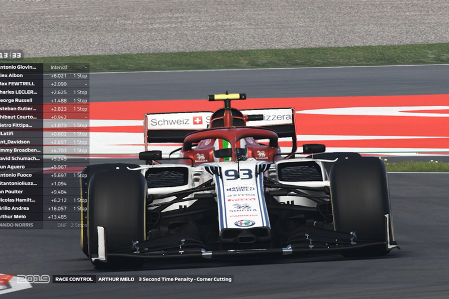 Wins and podiums for Alfa Romeo Racing ORLEN esports