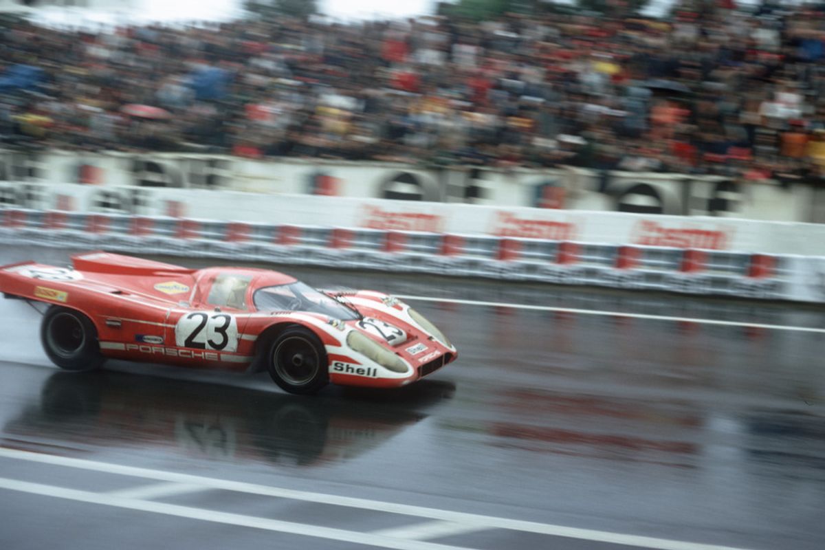 Porsche celebrates first overall victory at Le Mans 50 years ago