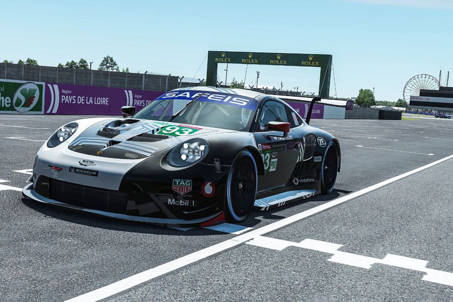 Porsche wins GTE at virtual 24 Hours of Le Mans