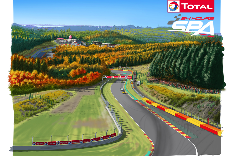 25-hour edition for the Total 24 Hours of Spa