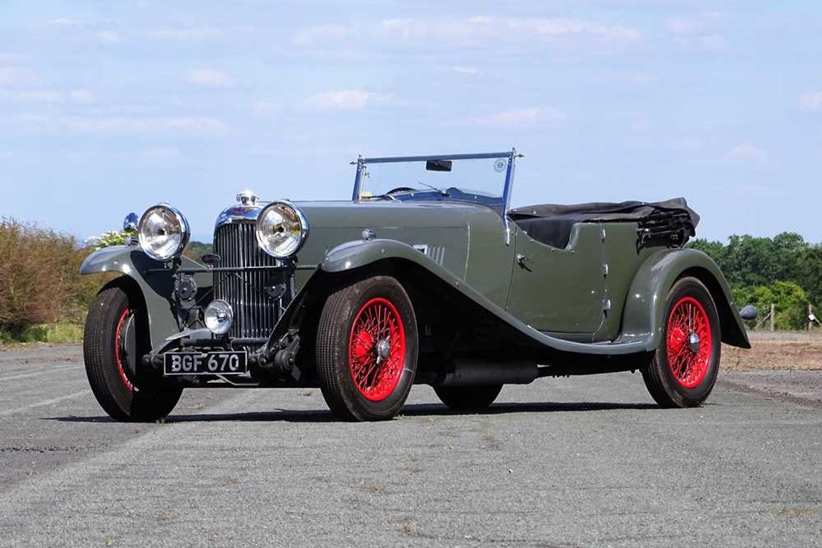 1934 Lagonda M45 T7 Tourer sold for  £184,500 at H&H auction, results