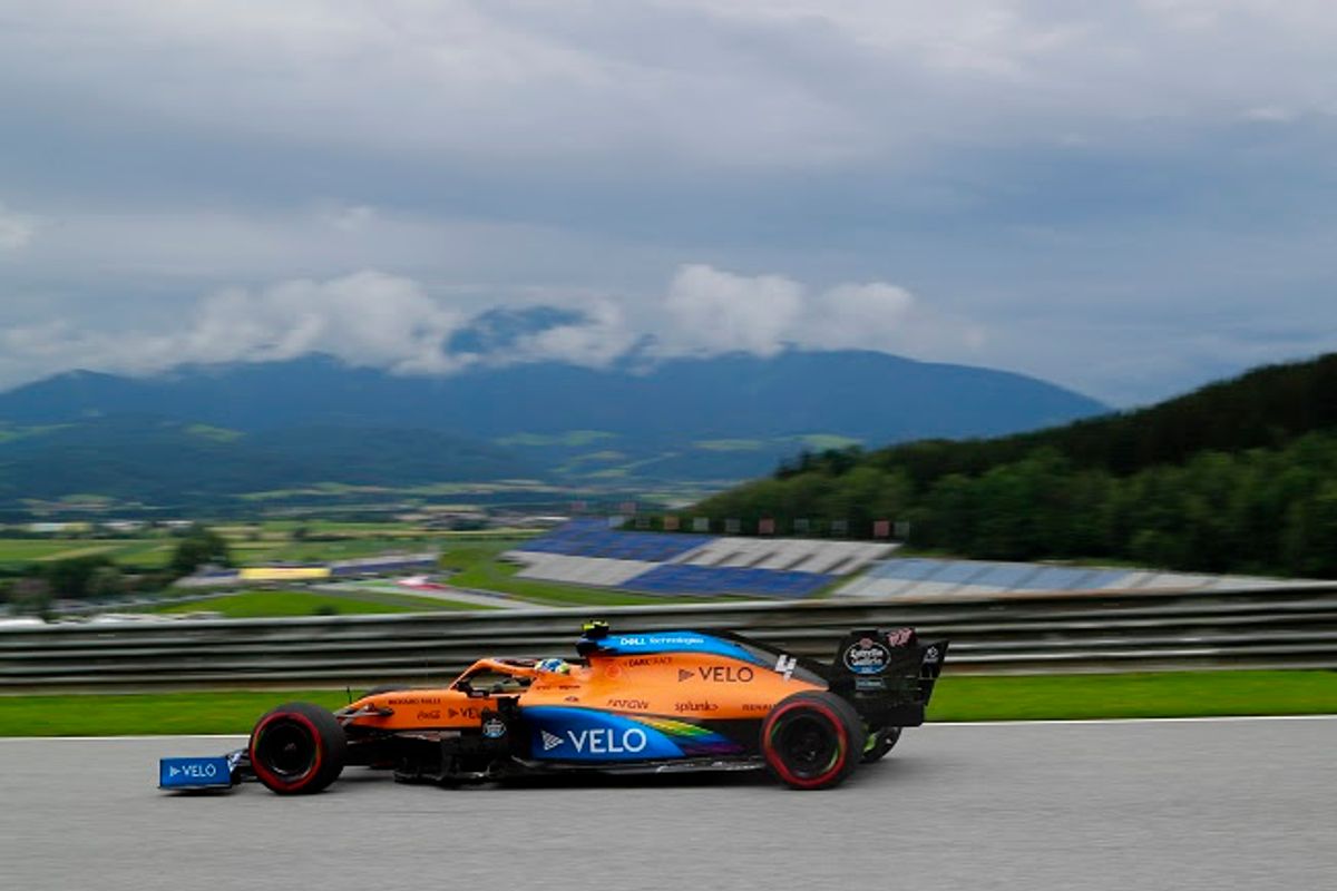 A positive first Friday for McLaren in Austrian GP FP