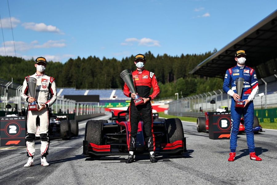 Ilott wins F2 Race of Austria Feature Race