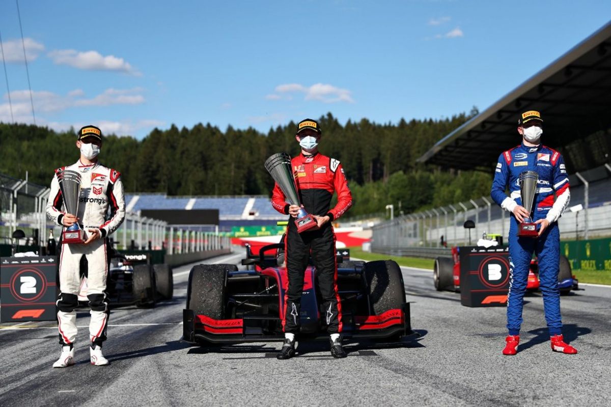 Ilott wins F2 Race of Austria Feature Race