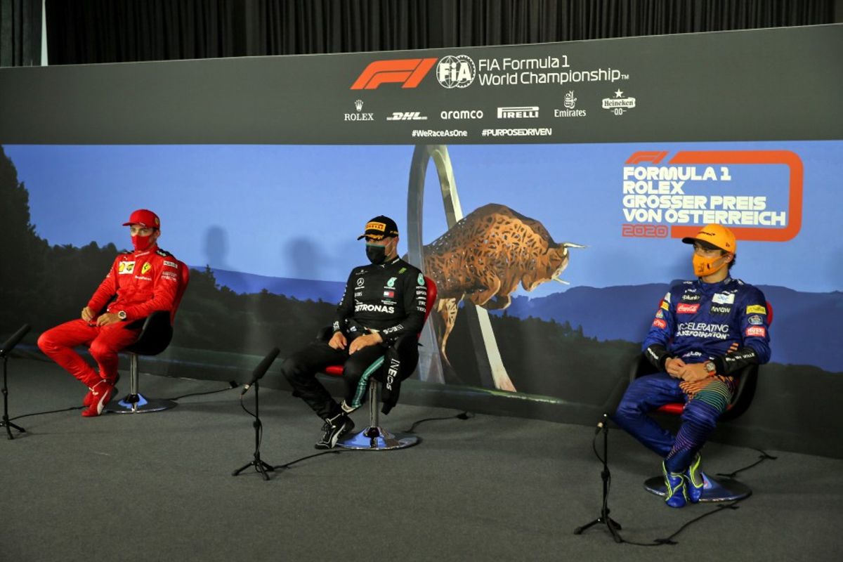 Austrian Grand Prix Winners' Conference
