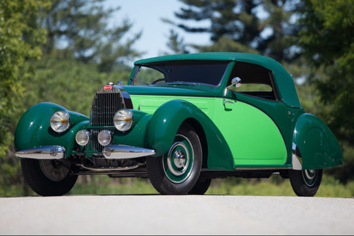 Pebble Beach Award-Winning Bugatti at Goodings Geared Online Auction
