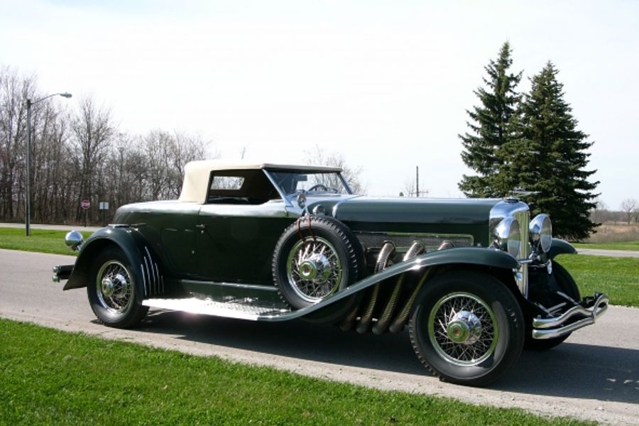 Duesenberg Model J Torpedo Convertible Coupe wins Pre-War Supercars Class