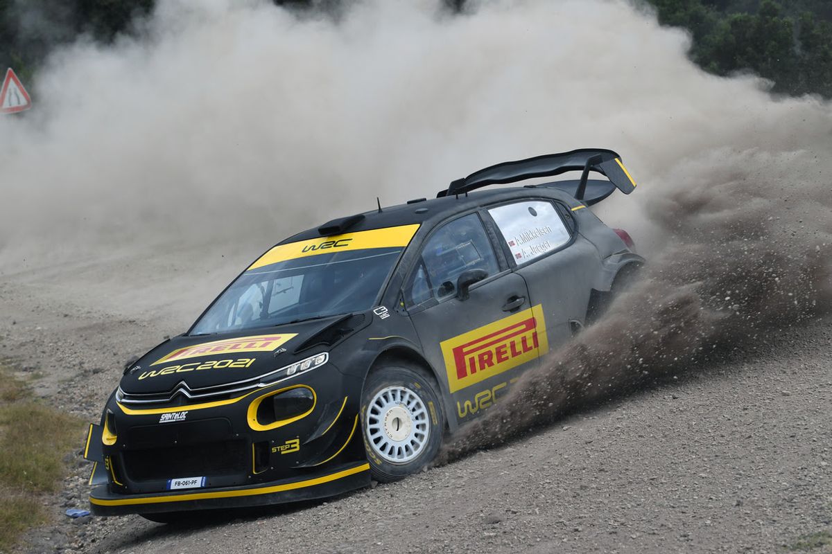 Pirelli begins WRC testing in Sardinia