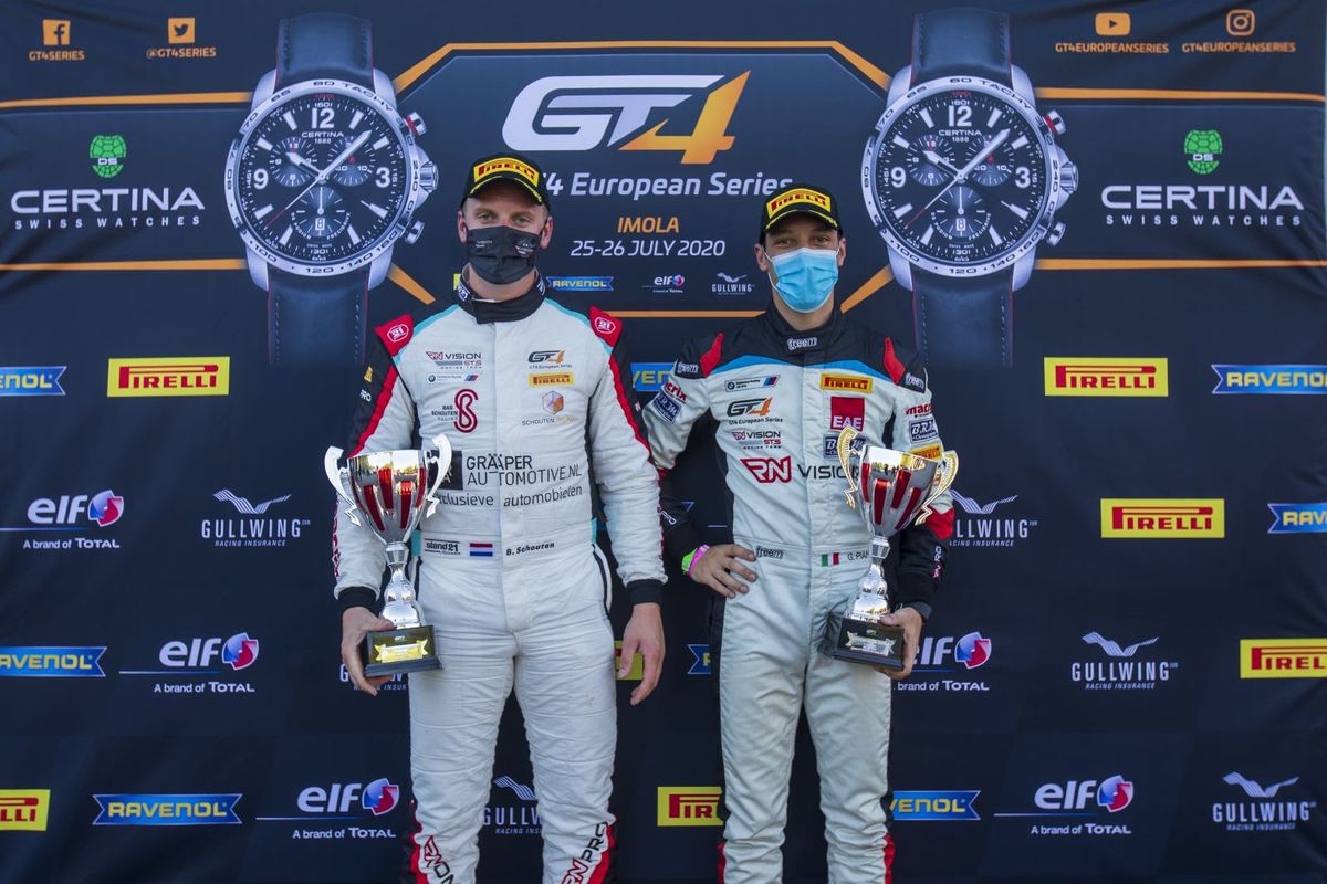 RN Vision STS wins GT4 European Series season-opener at Imola