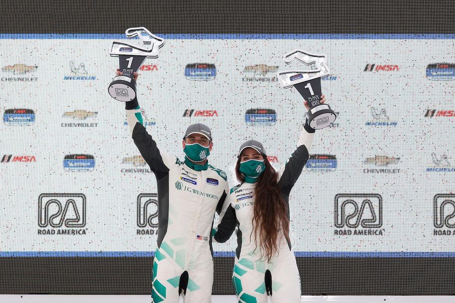 McLaren Magic at Pilot Challenge Road America for Lewis and Monk