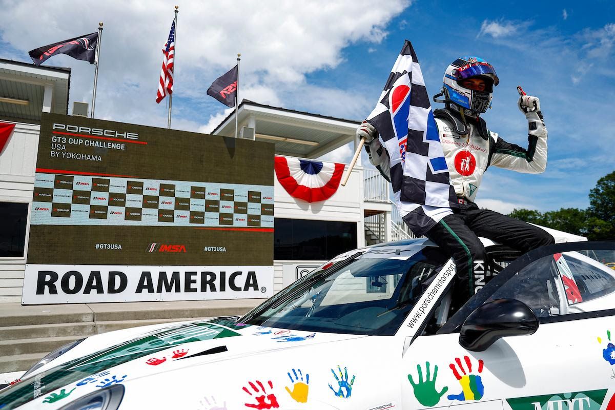 Kingsley is first winner of 2020 Porsche GT3 Cup Challenge USA season